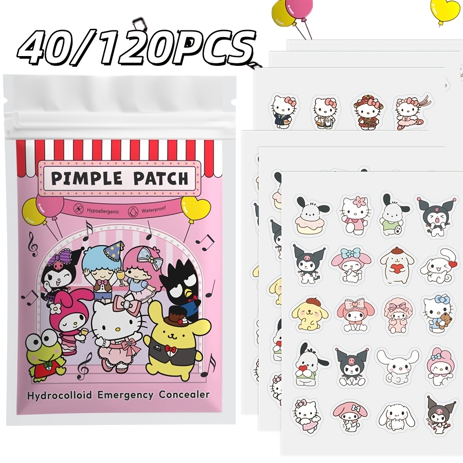 Skincare - 40/120PCS Adesivo para acne Hello Kitty,