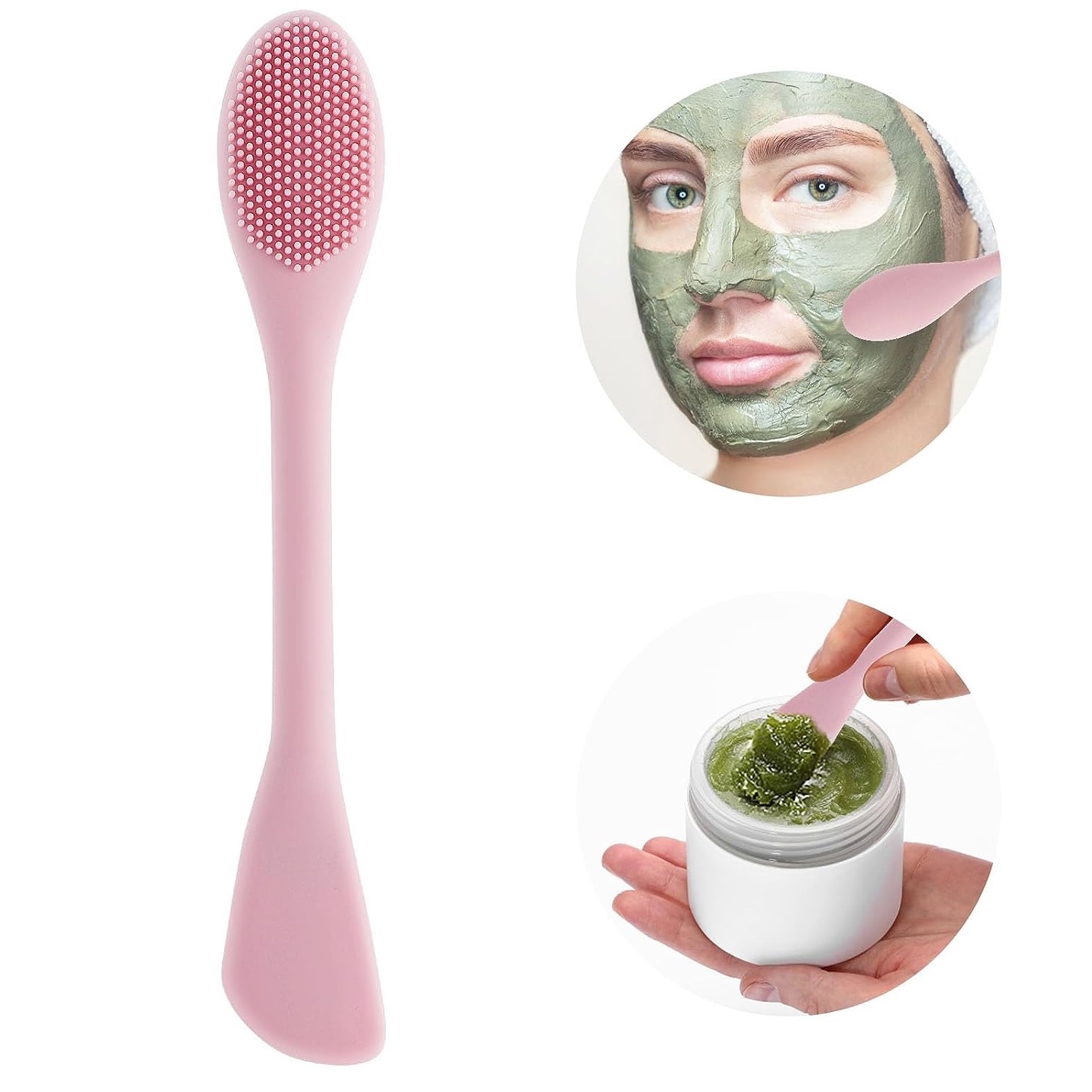 Silicone Face Scrubber Electric - Escova de Limpeza Facial de Silicone