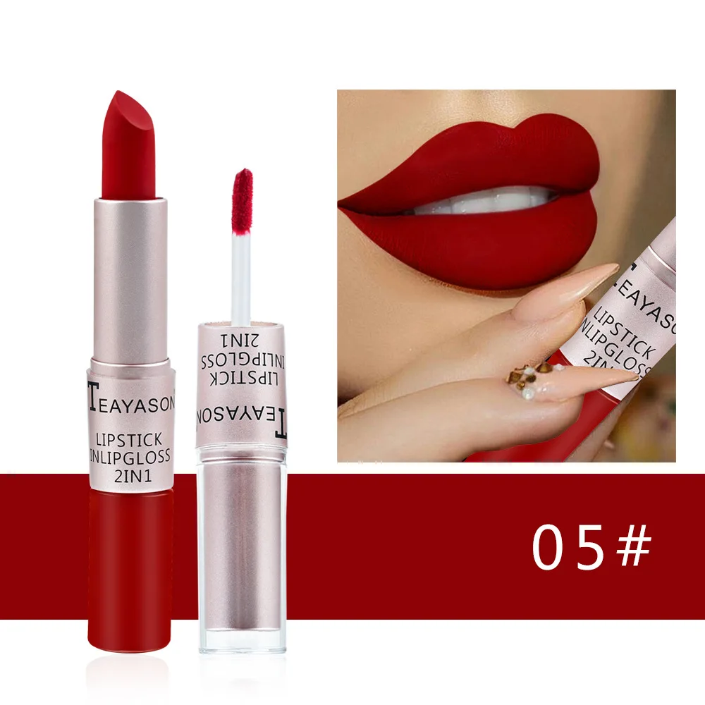 Matte Velvet Lip Tint Long Lasting - 1pc batom rosa sexy brilho labial