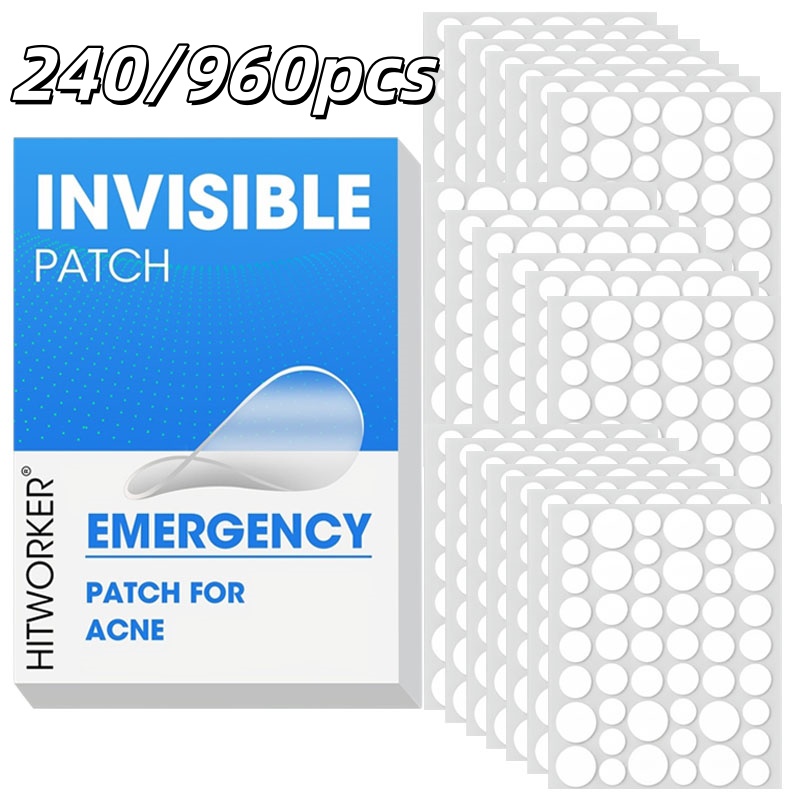 Hydrocolloid Pimple Patch - Patches Hidrocoloidais para Acne (240/960 patches