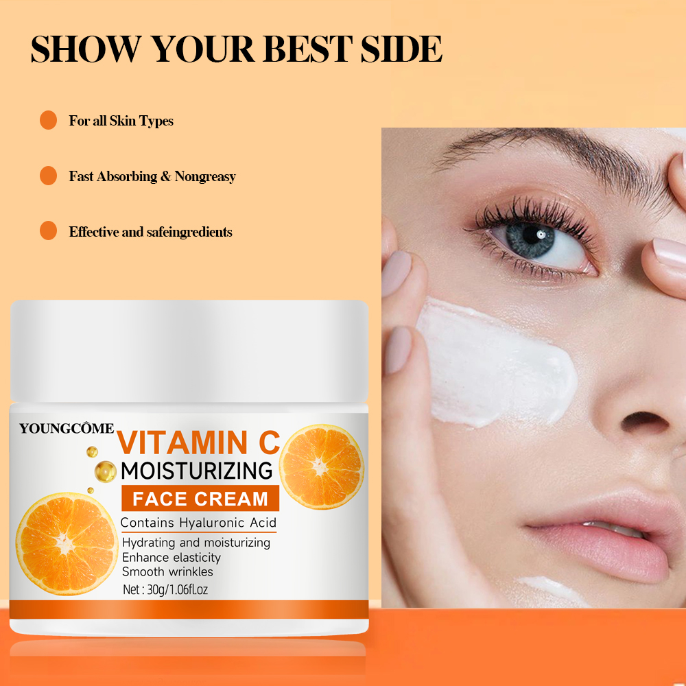 Hyaluronic Acid Facial Serum - Vitamina c creme hidratante reparação anti-envelhecimento