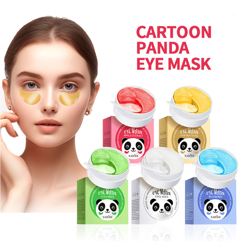Collagen Under Eye Patches - 60 pçs sadoer cristal colágeno máscara