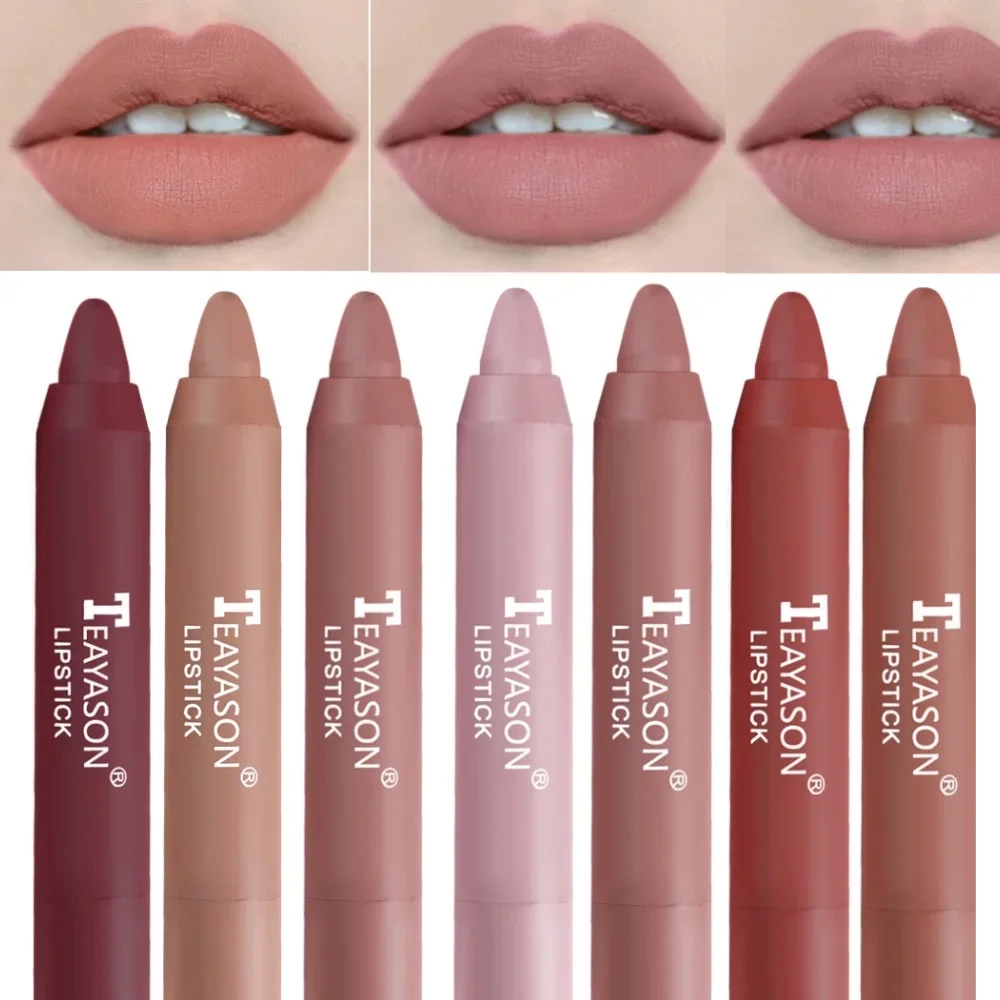Matte Velvet Lip Tint Long Lasting - 12 Cores Batom Líquido Matte Aveludado