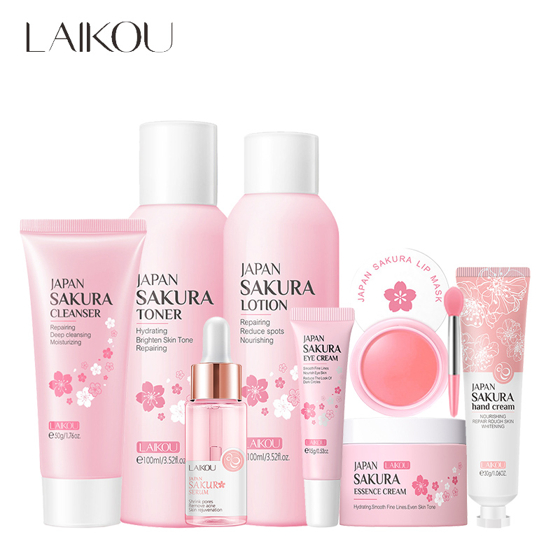 Hyaluronic Acid Facial Serum - Laikou-sakura facial skin care set, hidratante,