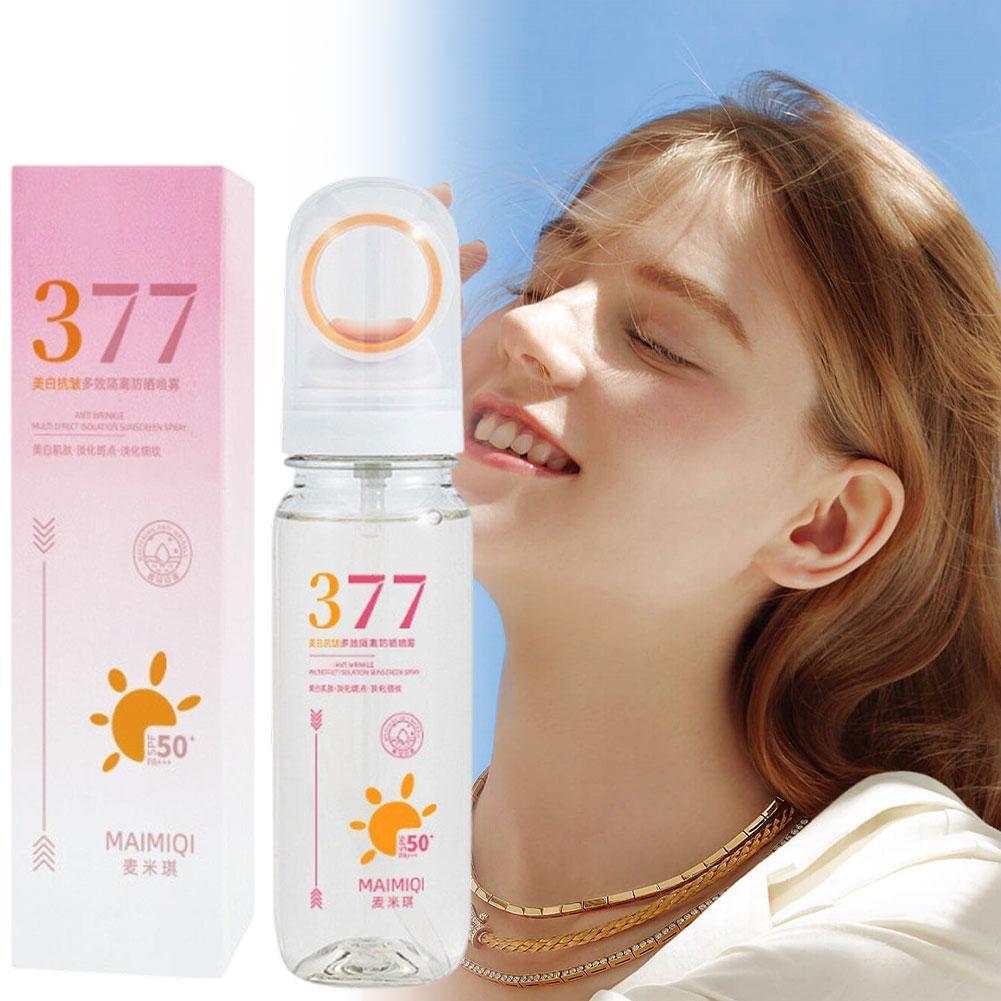 MAIMIQI 90g 377 Spray Protetor - Spf 50 Waterproof Sunscreen avaliação e preço