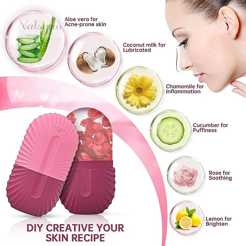 Rolo Facial de Gelo 1PCS, Mold - Face Ice Roller Puffiness avaliação e preço