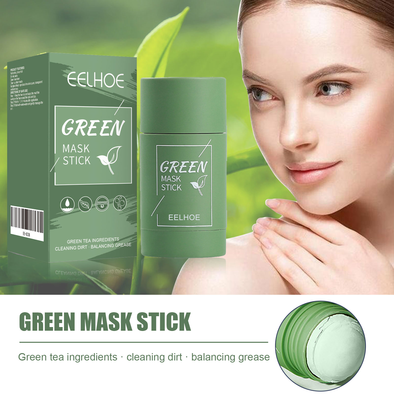 Máscara Sólida de Chá Verde -  - Green Tea Cleansing Clay Mask avaliação e preço