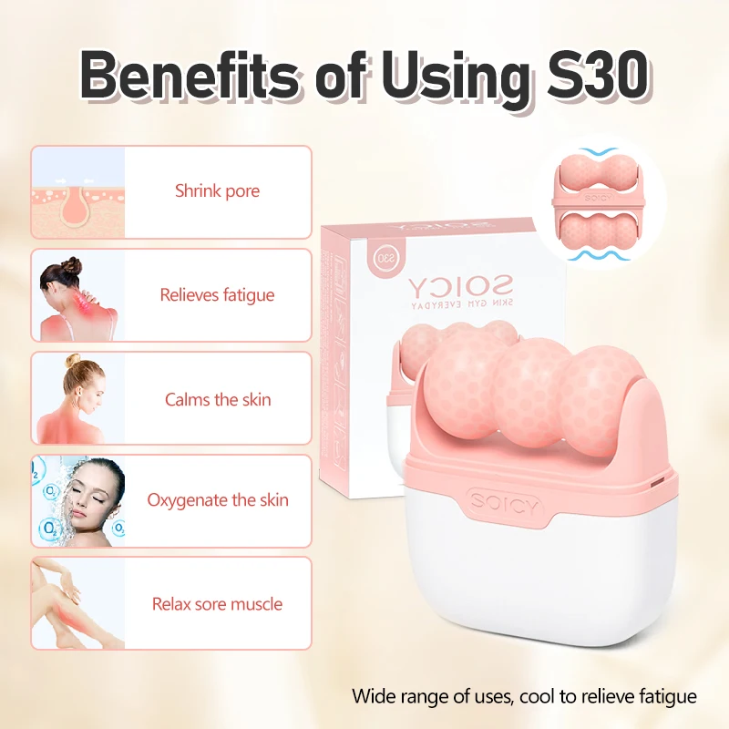Rolo de Gelo 2 em 1 Beiyakes p - Face Ice Roller Puffiness avaliação e preço