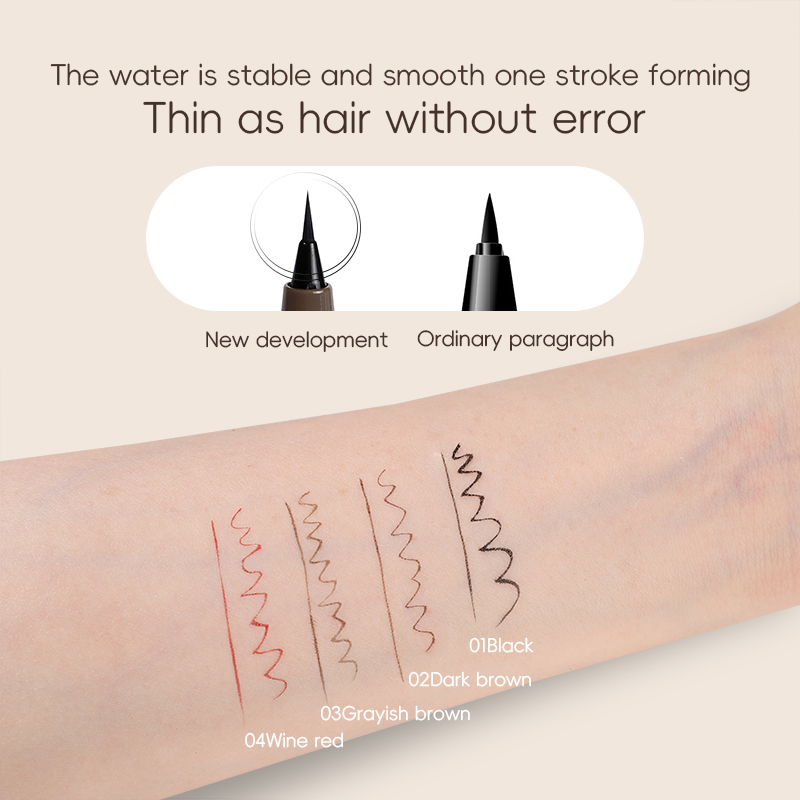 Caneta delineadora suave muito - Waterproof Liquid Eyeliner Pen avaliação e preço