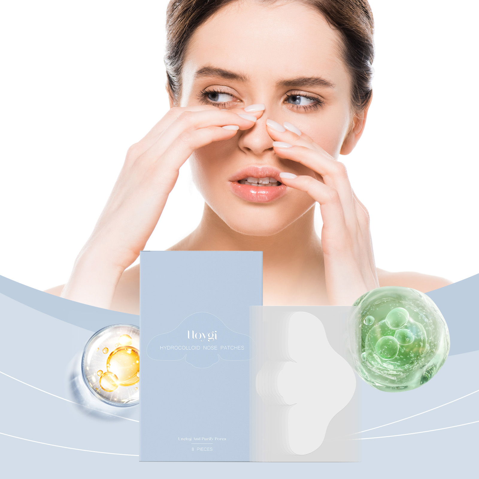 Tiras de poros nasal de ácido  - Salicylic Acid Blackhead Remover avaliação e preço