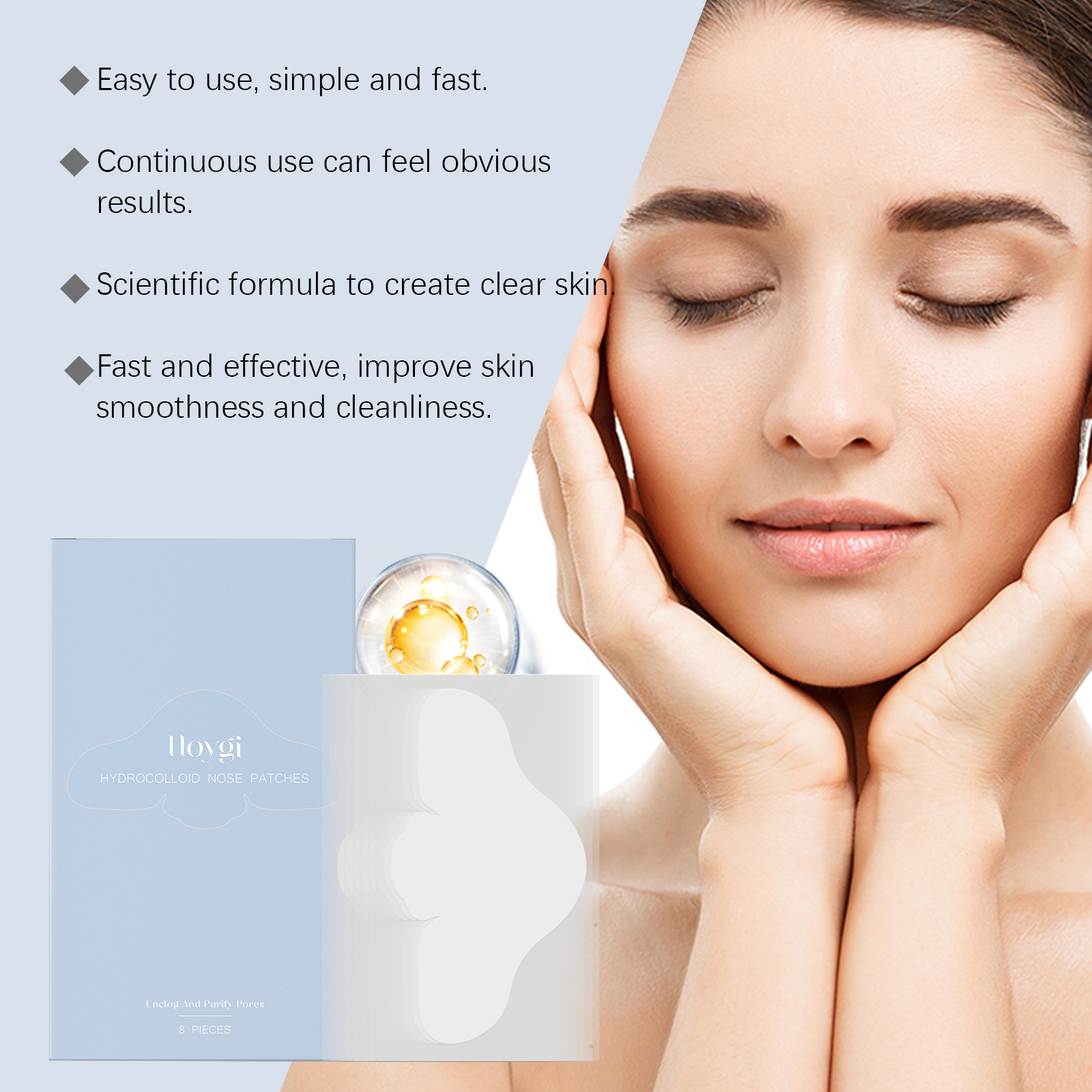 Tiras de poros nasal de ácido  - Salicylic Acid Blackhead Remover avaliação e preço