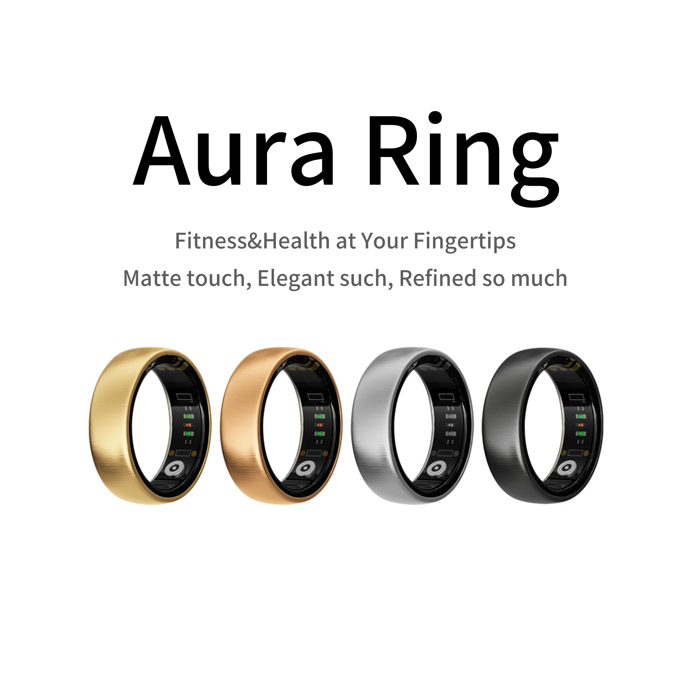 Anel Inteligente AURA Matt par - Health Monitors avaliação e preço