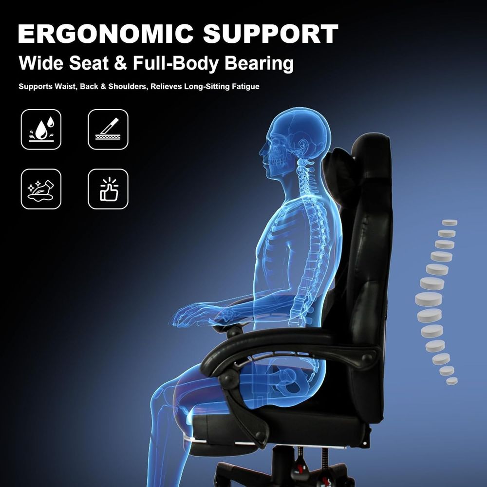 Cadeira Gamer PRO, Cadeiras Er - Massage avaliação e preço