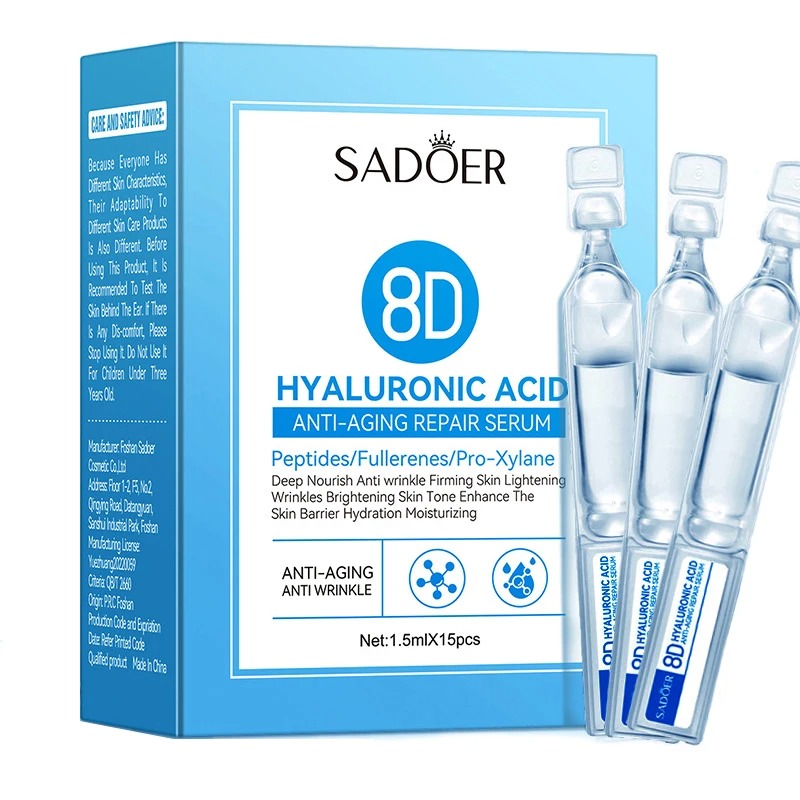 1 Caixa com 15 Unidades de Ess - Hyaluronic Acid Facial Serum avaliação e preço