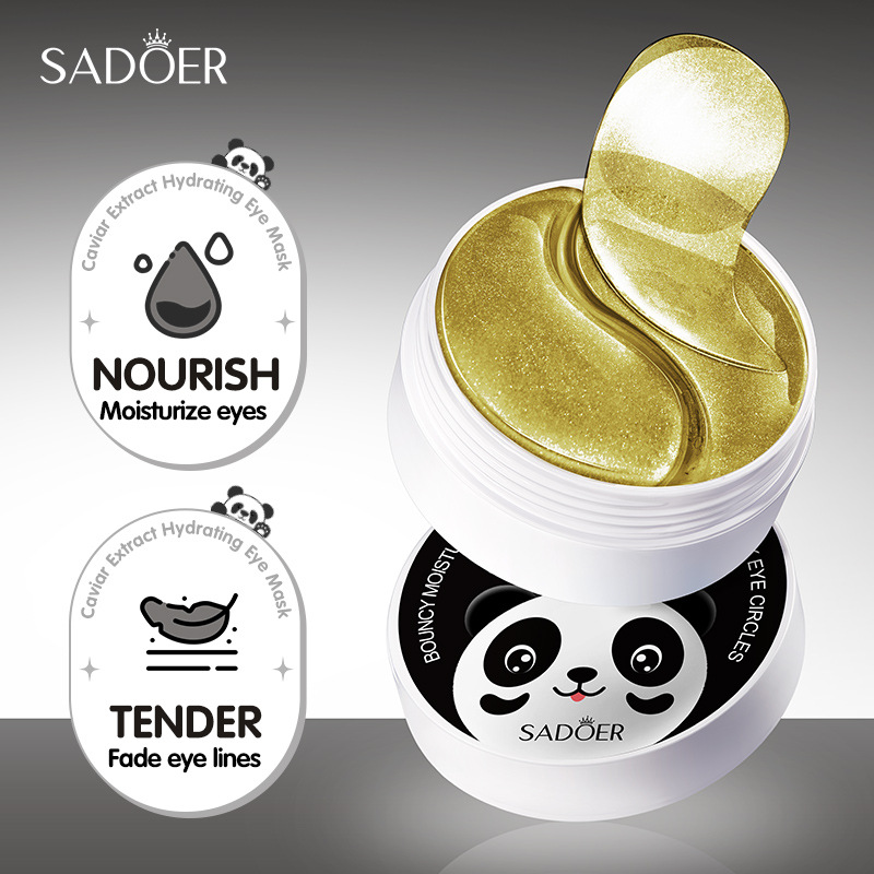 60 pçs sadoer cristal colágeno - Collagen Under Eye Patches avaliação e preço