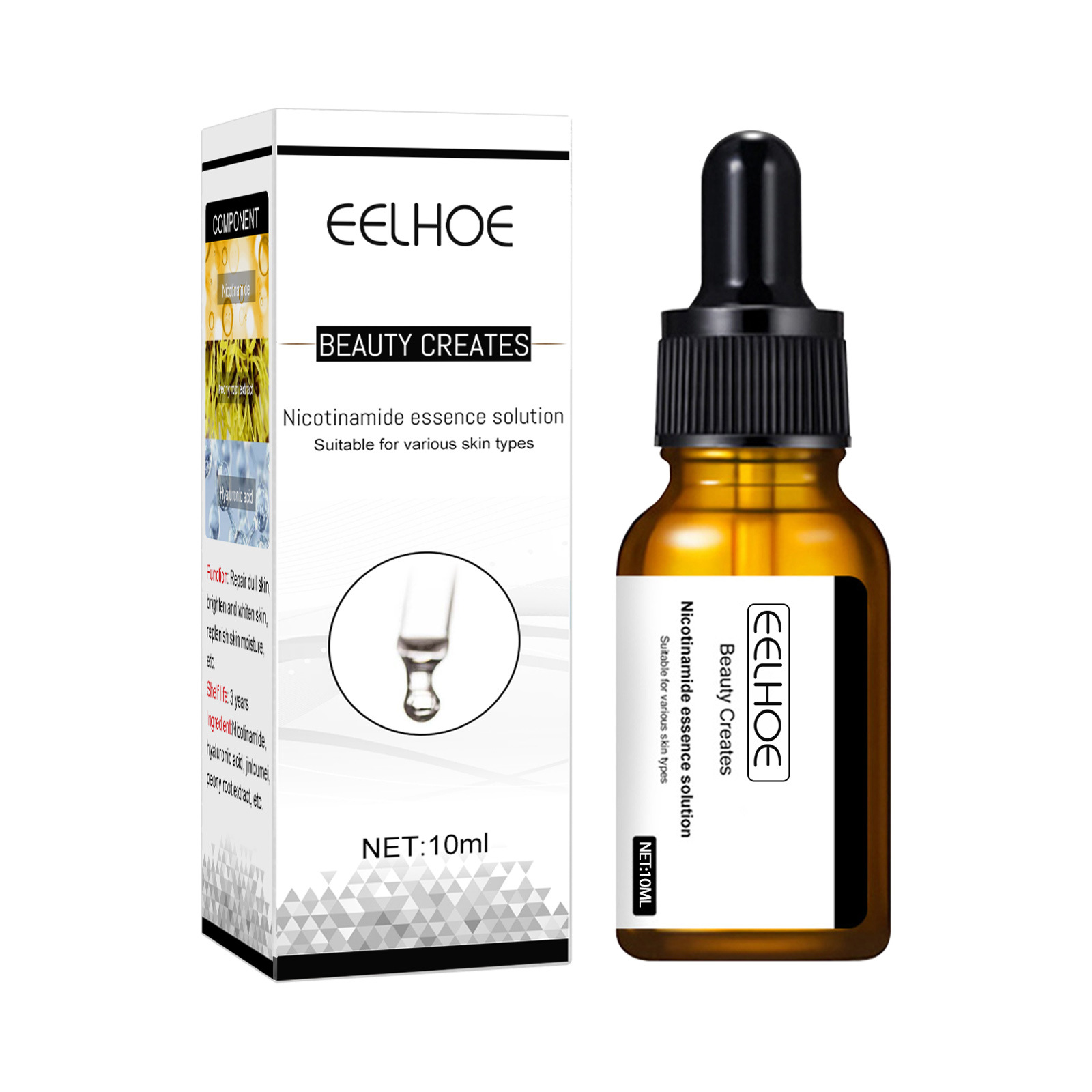 Clareador rosto soro encolher  - Niacinamide Pore Shrinking Essence avaliação e preço