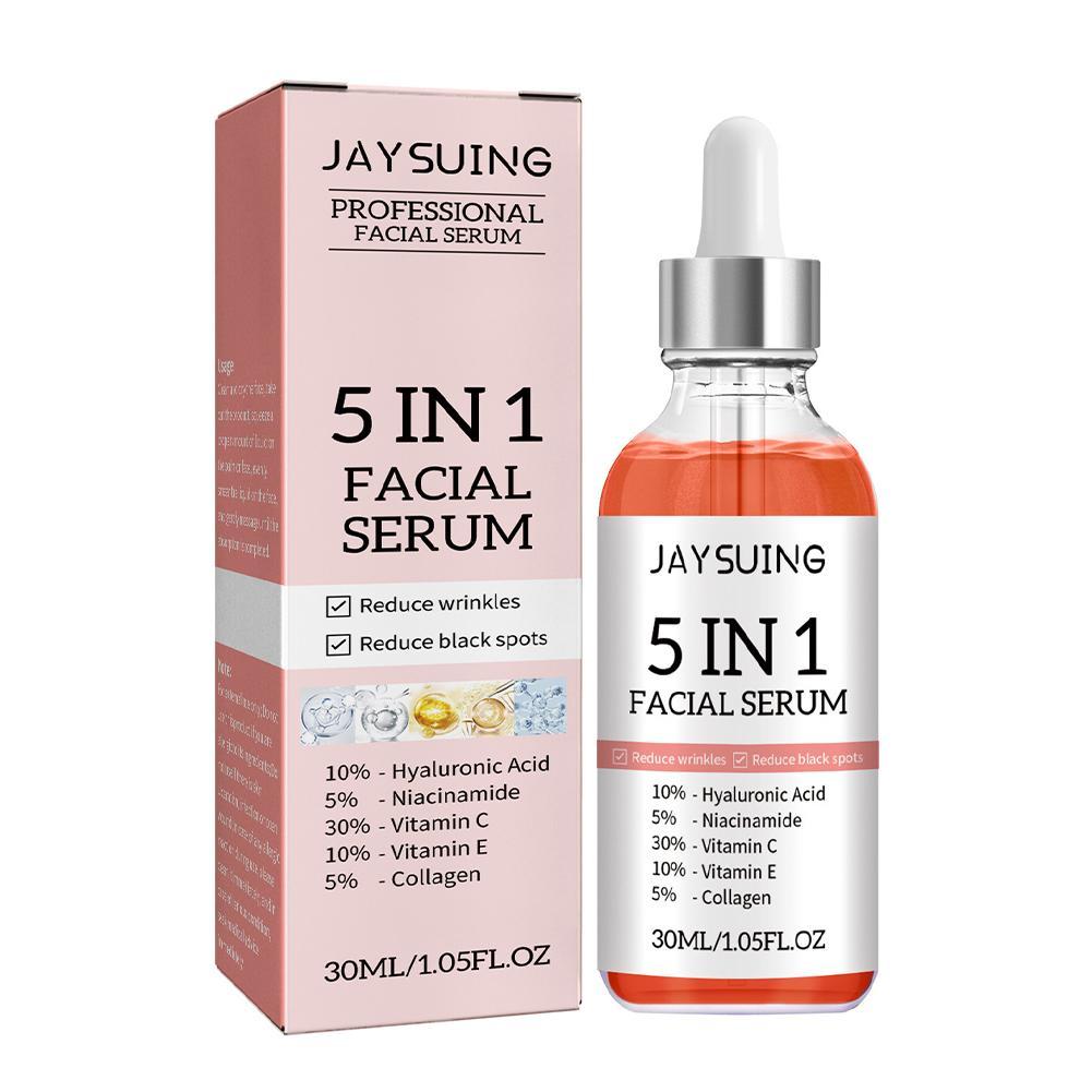 Sérum Facial 5 em 1 com Vitami - Hyaluronic Acid Facial Serum avaliação e preço