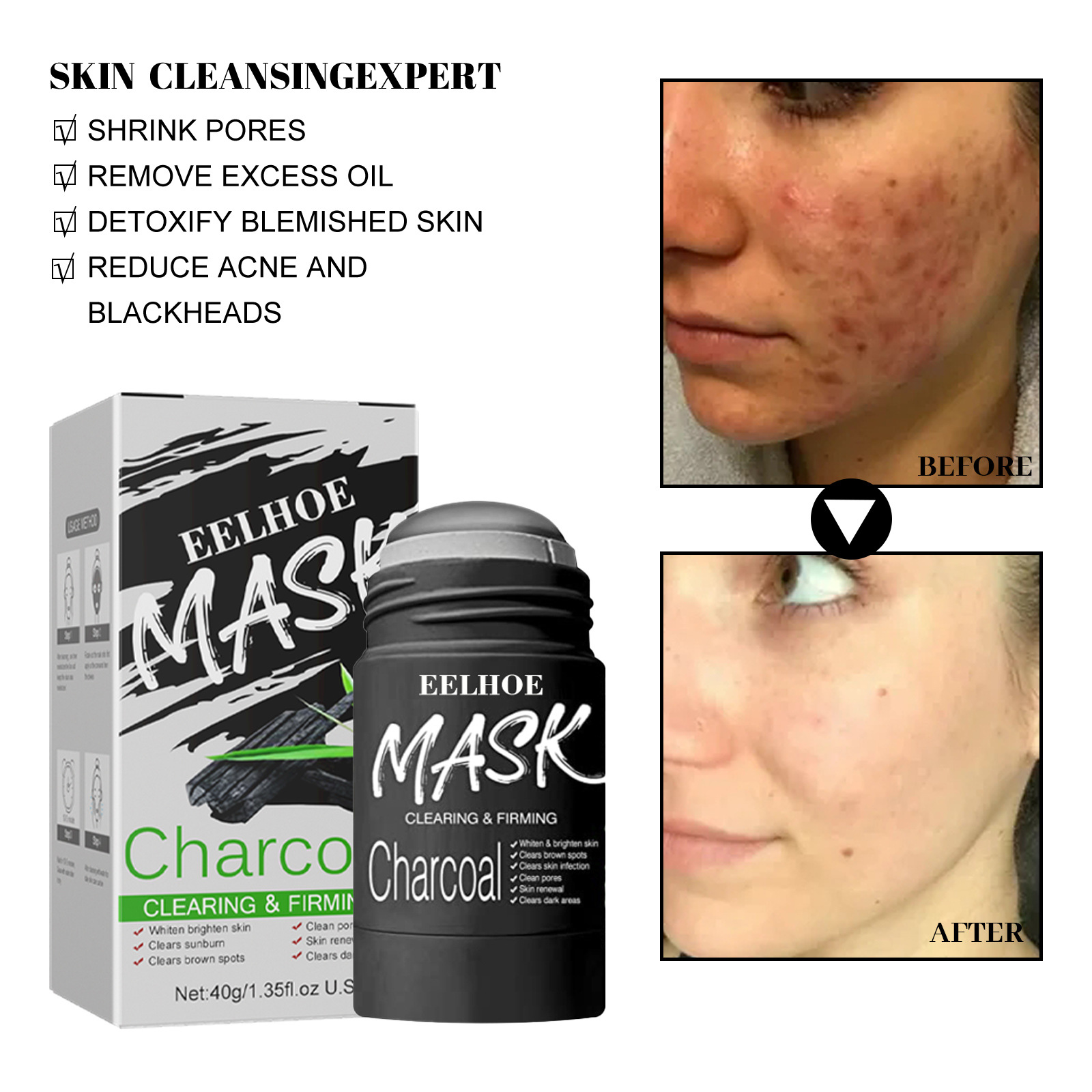 Máscara Facial em Bastão de Ar - Green Tea Cleansing Clay Mask avaliação e preço