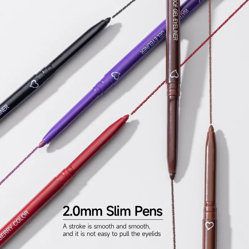 Lápis delineador marrom à prov - Waterproof Liquid Eyeliner Pen avaliação e preço