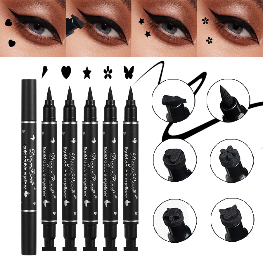 Delineador de vedação de ponta - Waterproof Liquid Eyeliner Pen avaliação e preço