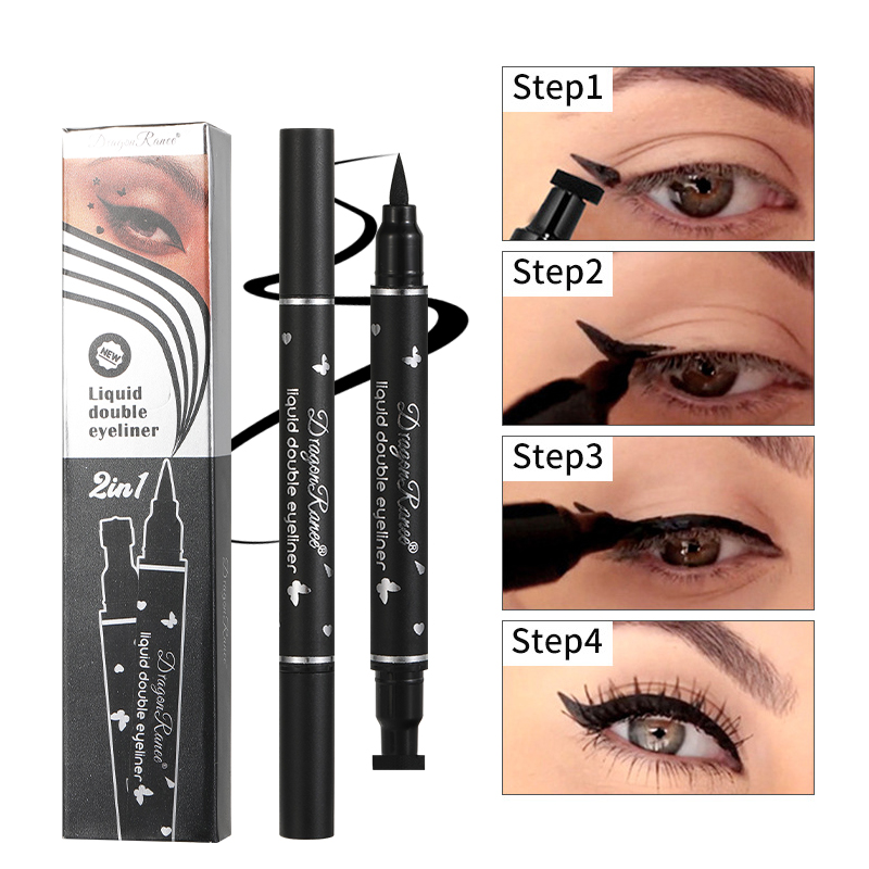 Delineador de vedação de ponta - Waterproof Liquid Eyeliner Pen avaliação e preço
