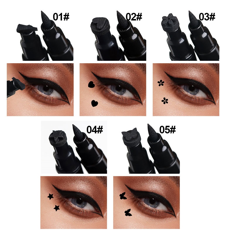 Delineador de vedação de ponta - Waterproof Liquid Eyeliner Pen avaliação e preço