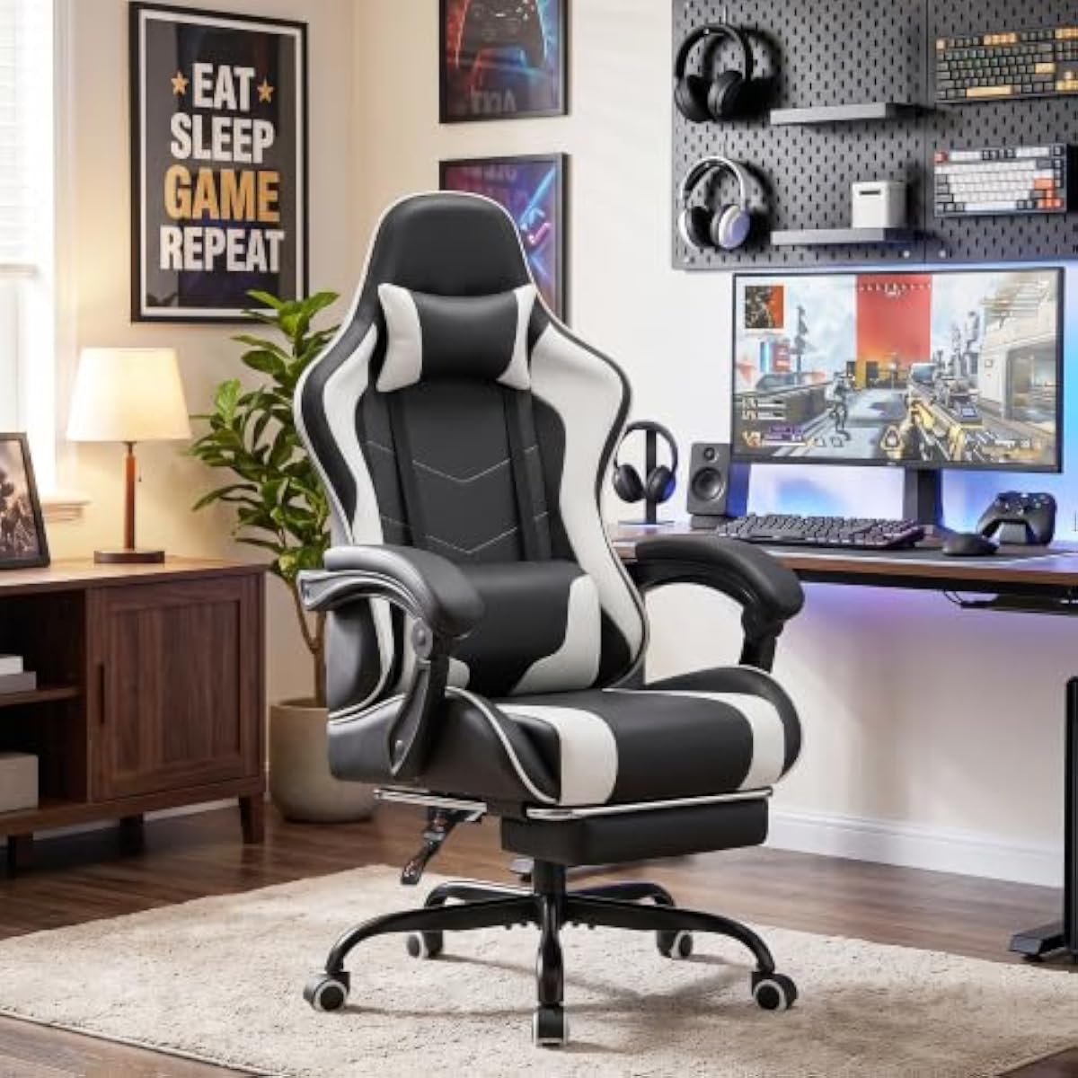 Cadeira gamer com altura ajust - Massage avaliação e preço