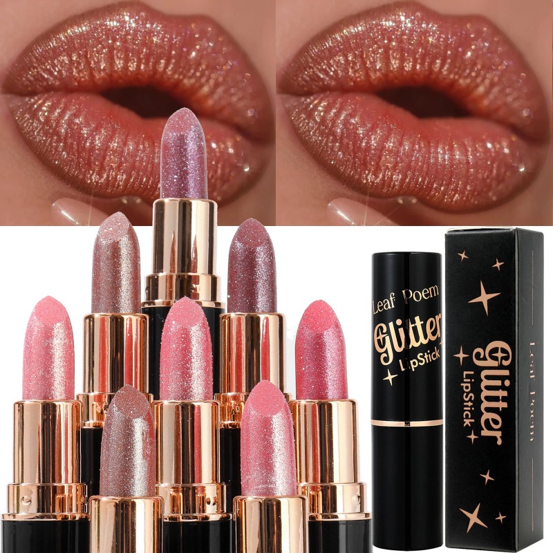 Batom metálico com glitter dia - Matte Velvet Lip Tint Long Lasting avaliação e preço
