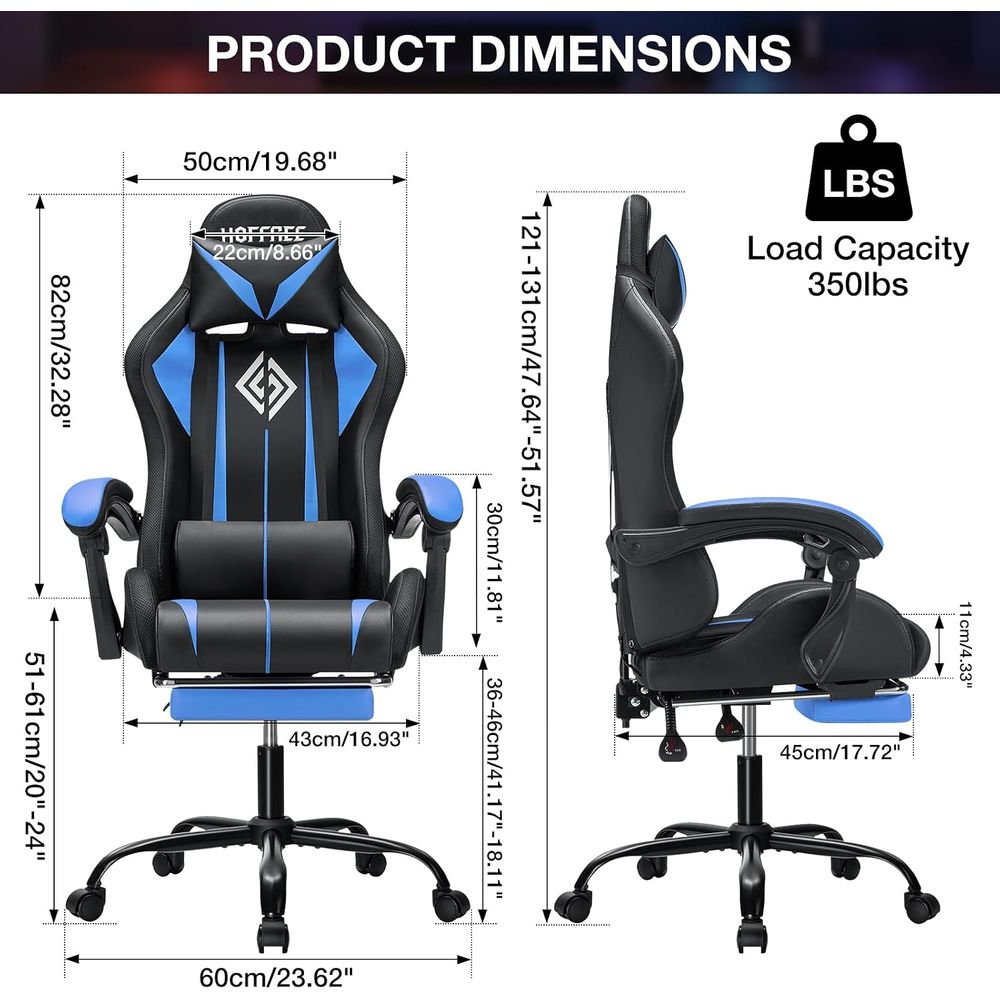 Cadeira Gamer LED com Massagem - Massage avaliação e preço