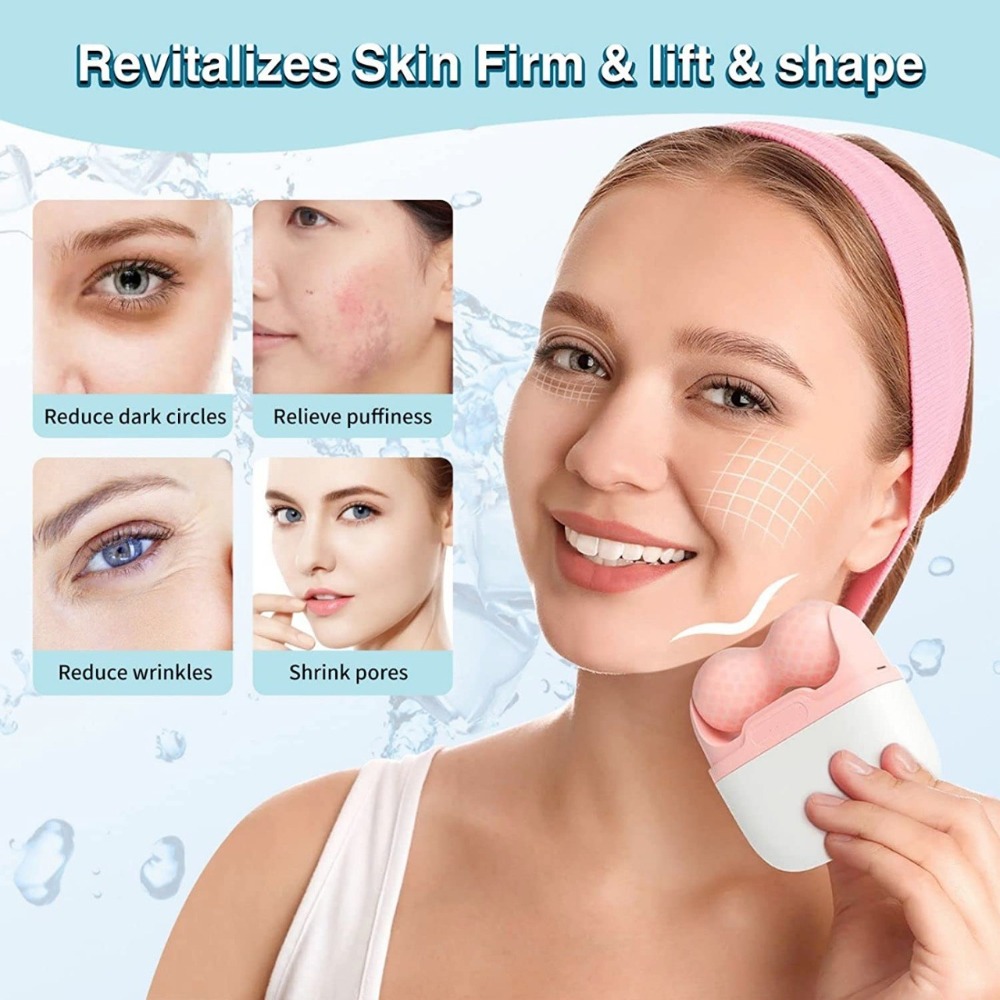 Rolo de Gelo de Dupla Cabeça p - Face Ice Roller Puffiness avaliação e preço