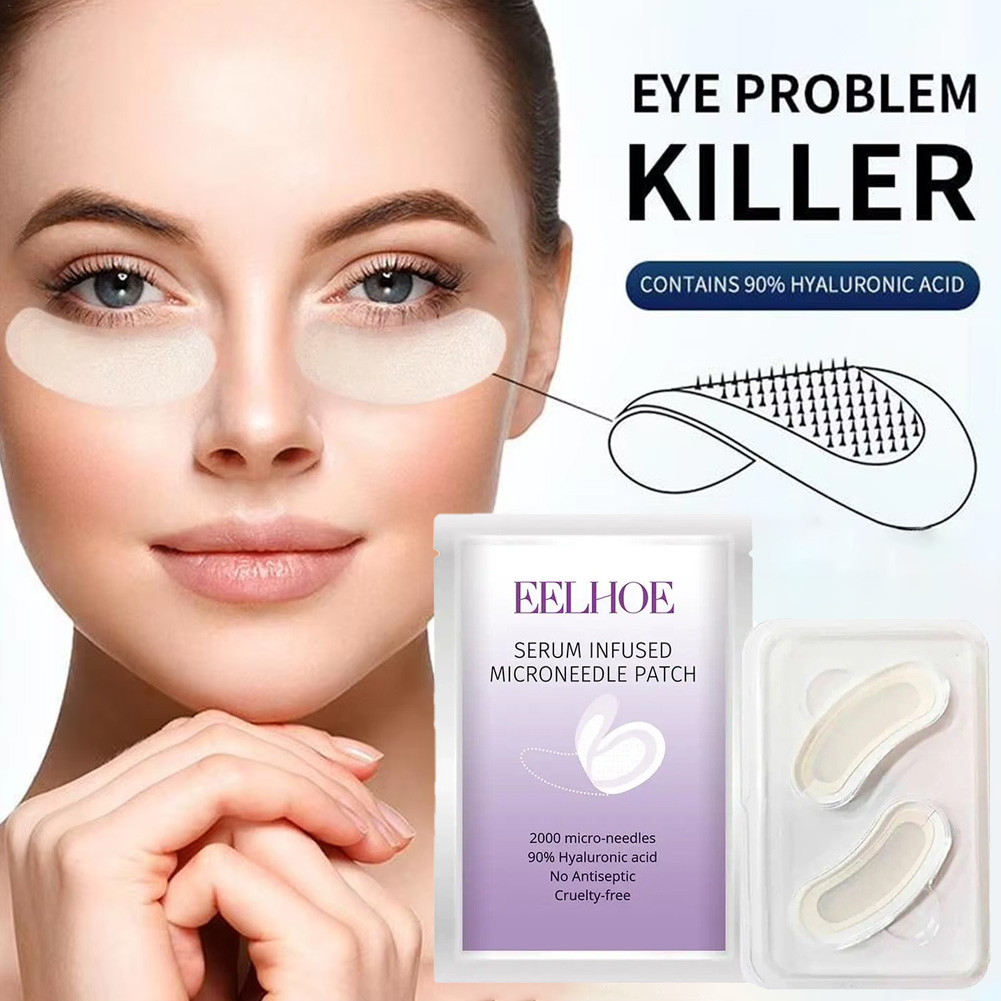 1 par de máscara de microagulh - Collagen Under Eye Patches avaliação e preço