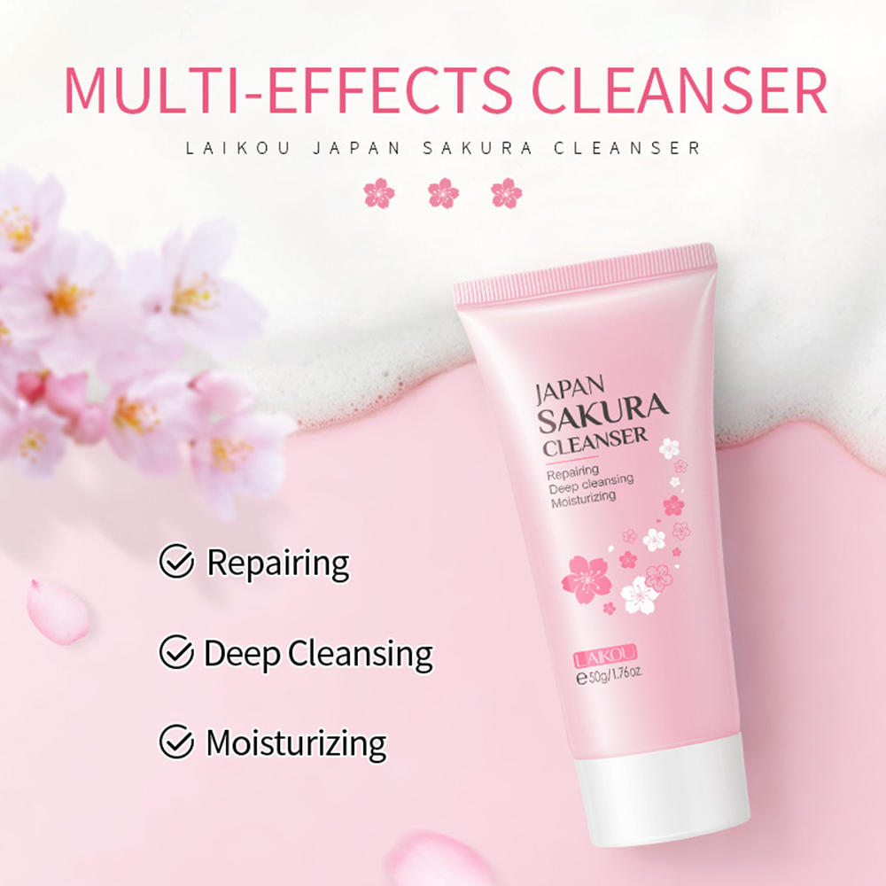 Laikou-sakura facial skin care - Hyaluronic Acid Facial Serum avaliação e preço